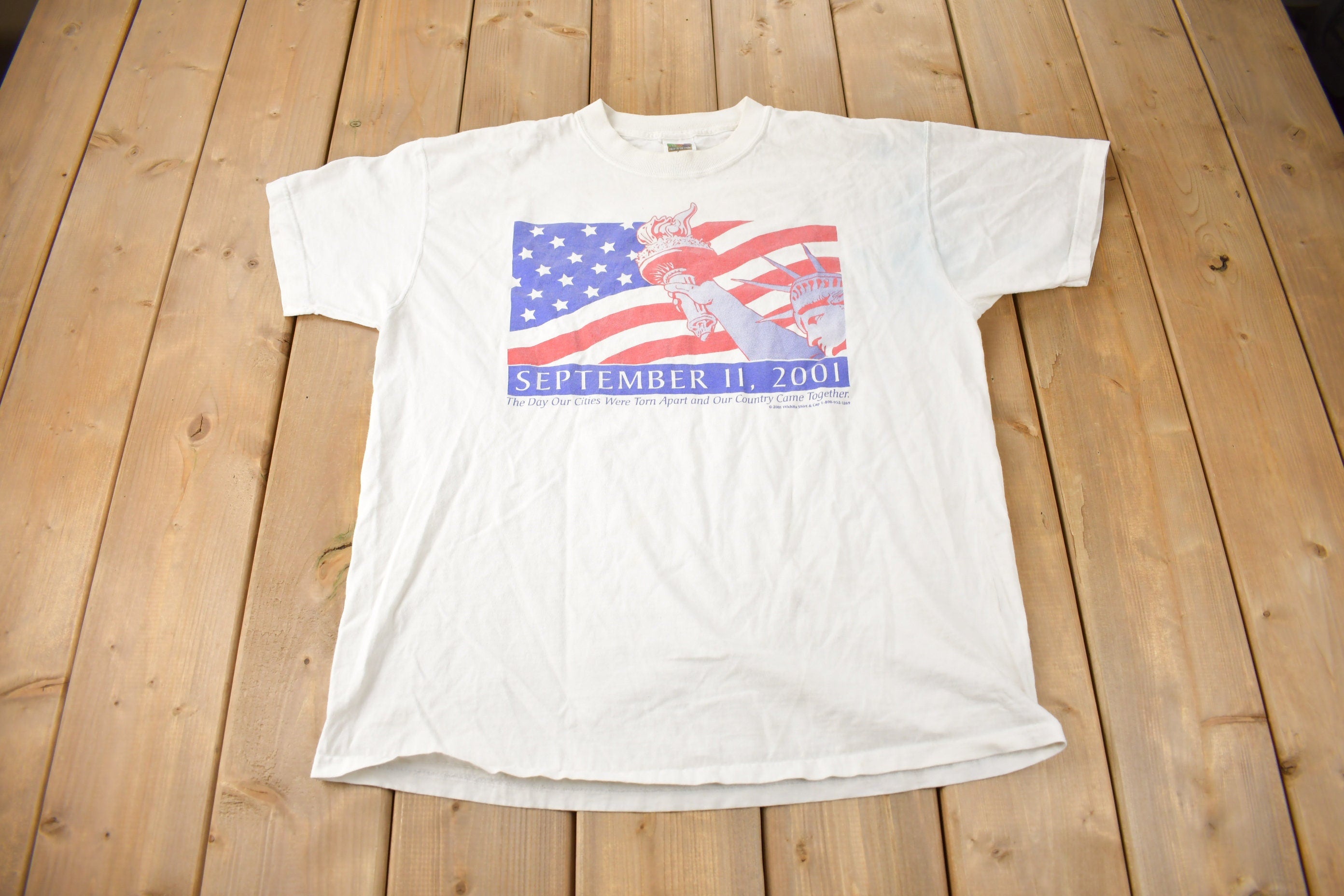 Vintage 2001 911 Remembrance T-Shirt