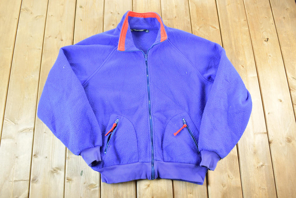 Vintage 1990s Columbia Fleece Outdoorsman Zip Up Sweater Mens XL