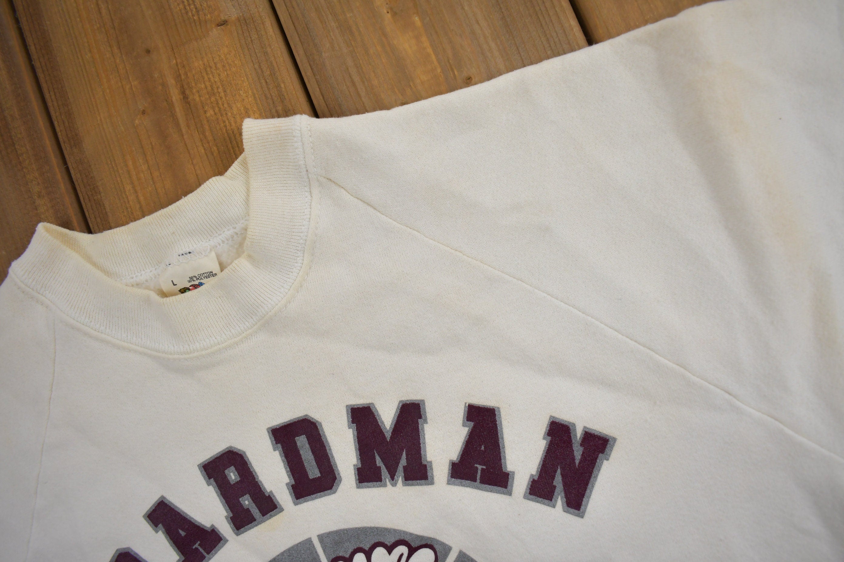 Vintage 1980s Boardman Basketball Crewneck Sweatshirt