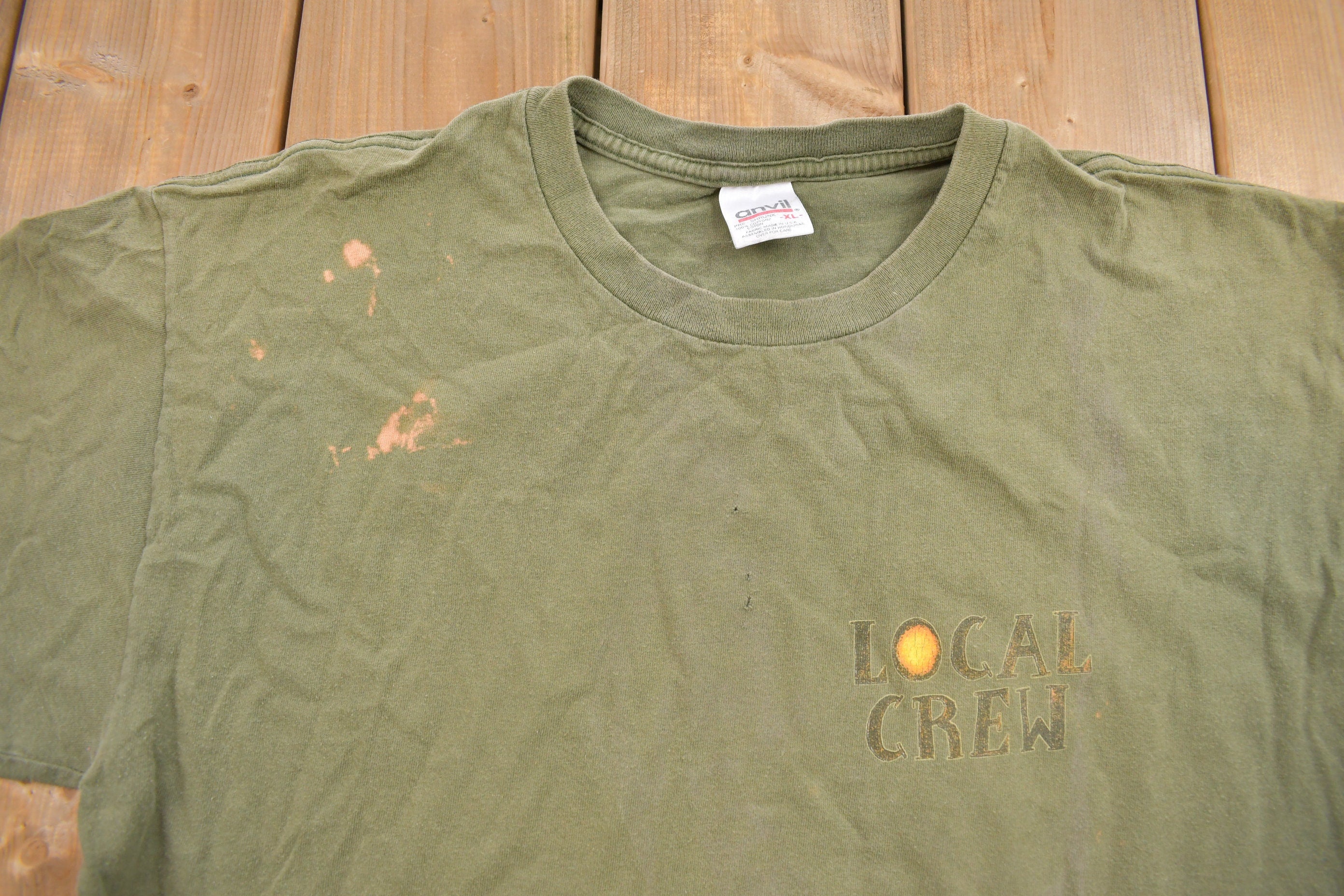 Vintage 1999 Jimmy Buffet Local Crew Graphic T Shirt