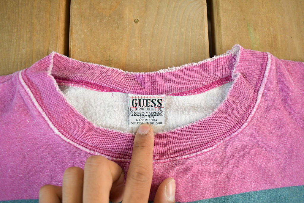 Vintage 1990s Guess Georges Marciano Sweatshirt Womens M-L