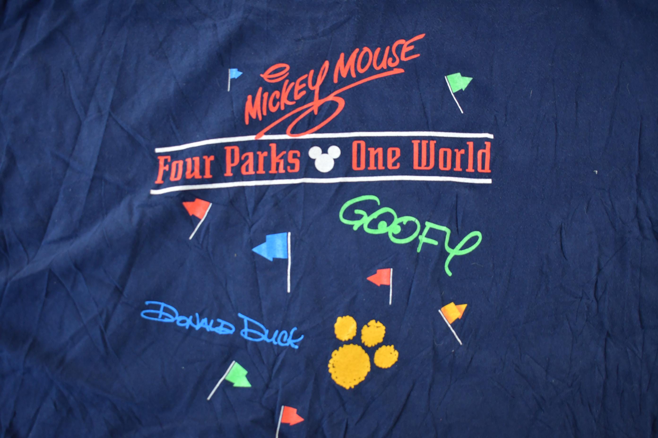 Vintage 1990s Walt Disney Disney Cartoon Promo T-Shirt