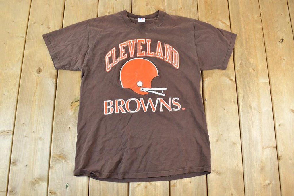 Vintage 1990s Cleveland Browns NFL Graphic T-Shirt