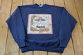 Vintage 1990s Cute Scarecrow Crewneck Sweater