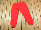 Vintage 1990s Mickey Mouse Christmas Track Pants Size 34 x 26