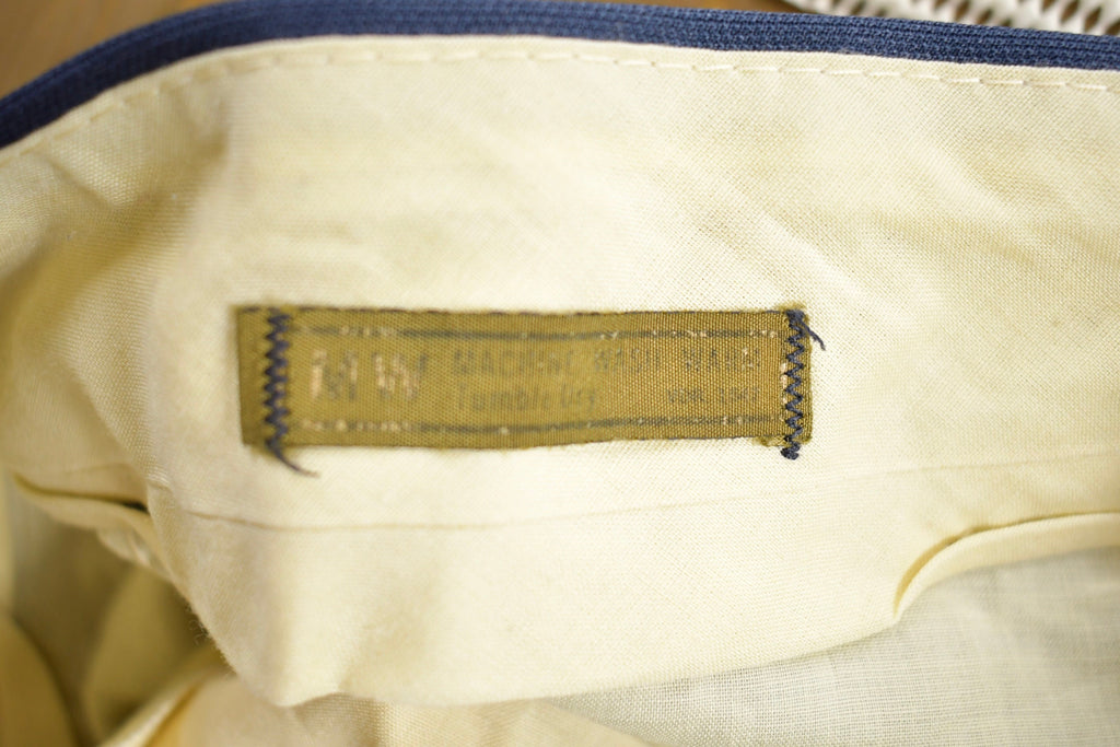 Vintage 1970s Pleated Trousers Size 32 x 27.5
