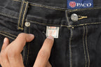 Vintage Y2K Paco Baggy Denim Jeans Men's 34 x 32 / American Vintage Jeans / Sun Faded / Streetwear / Vintage Pants / Plated / Black Jeans