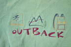 Vintage 1990s Outback Embroidered Crewneck Sweatshirt