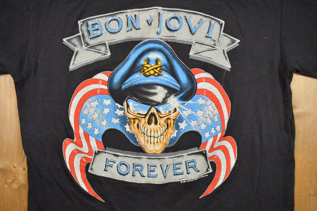 Vintage 1989 Bon Jovi The Brotherhood Tour Band T-shirt