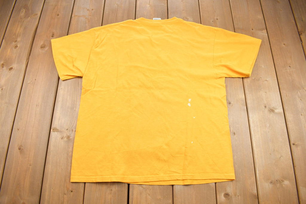 Vintage 1990s I See Dumb People Embroidered Text T Shirt