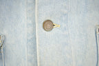 Vintage 1980s Carhartt Detroit Light Wash Denim Jean Jacket