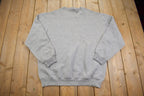 Vintage 1990s Russel Athletic Blank Crewneck Sweatshirt Made In USA - XL
