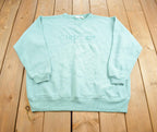 Vintage 1990s Cherokee American Tradition Embroidered Crewneck Sweatshirt Made In USA