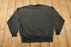 Vintage 1990s Blank Black Crewneck Sweatshirt