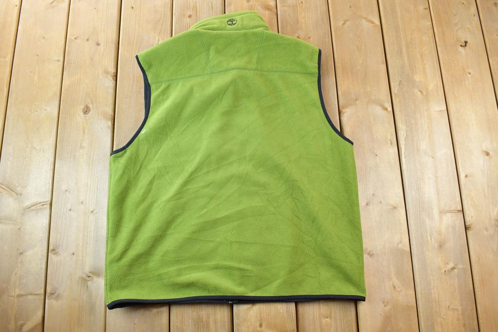 Vintage Y2K Timberland Fleece Sweater Vest