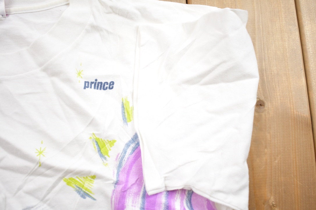 Vintage 1990s Prince Colorful Graphic T-Shirt