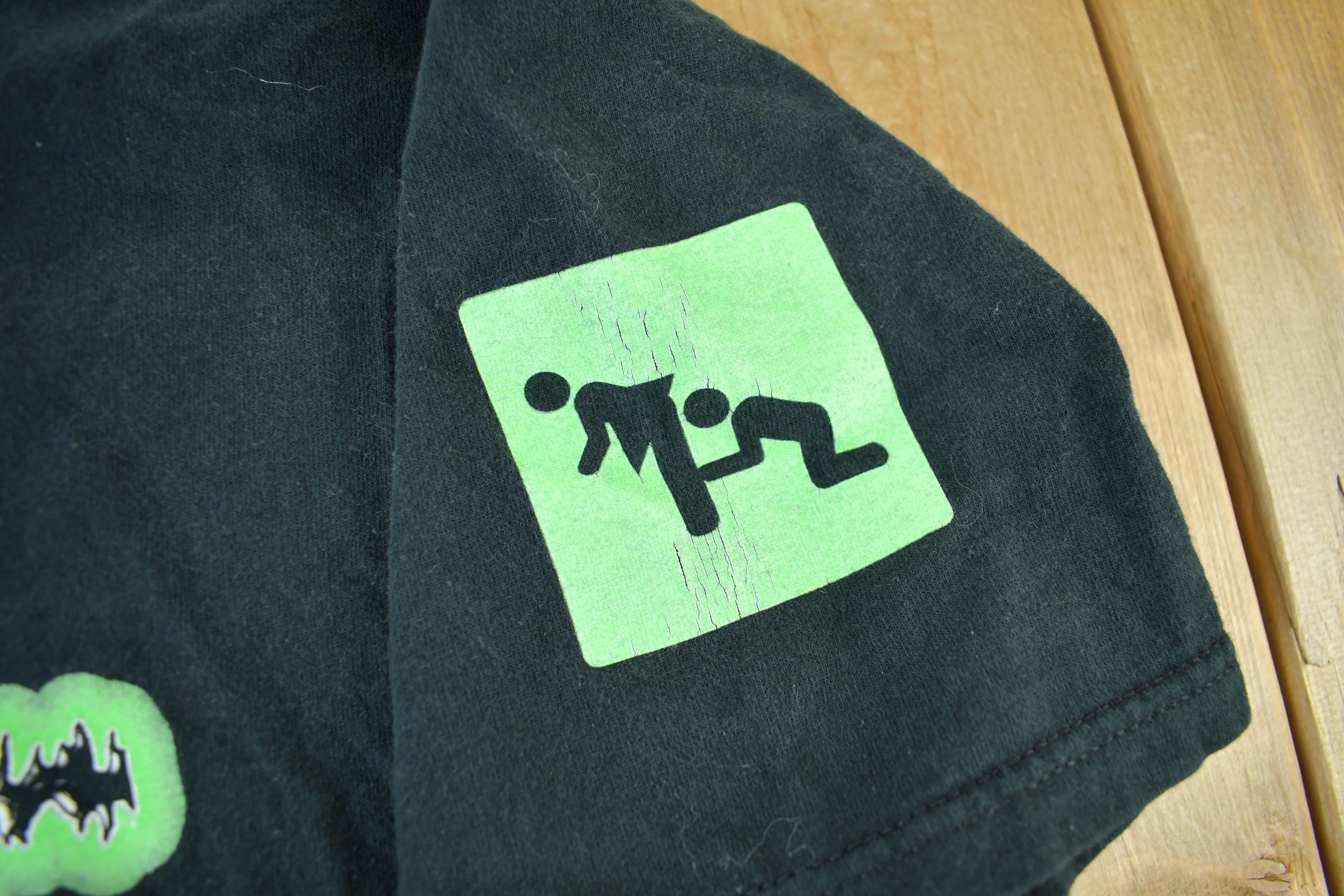 Vintage 1990s Bile Band T-Shirt Teknowhore Men's XL