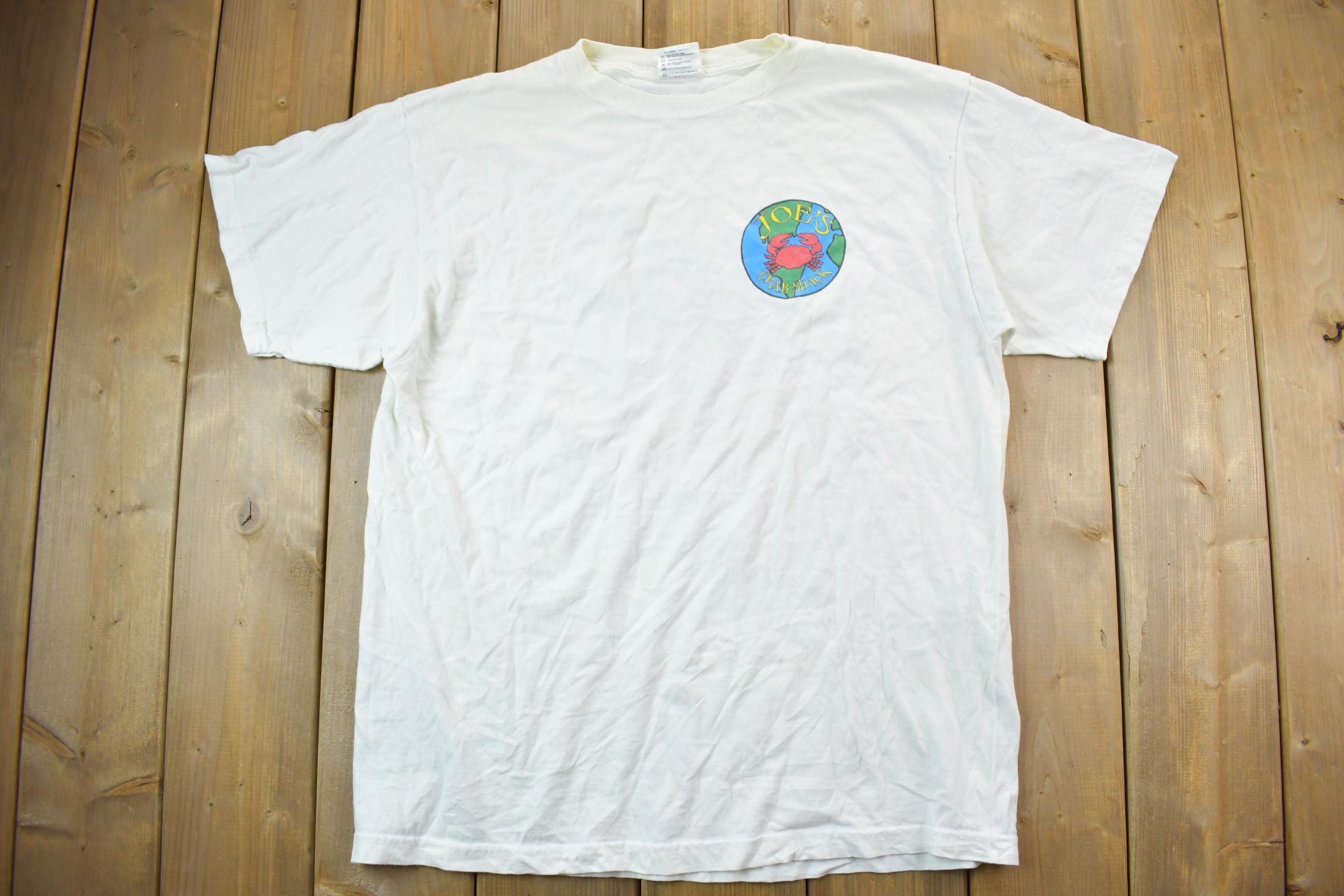 Vintage 1990s Joes Crab Shack Souvenir T-Shirt