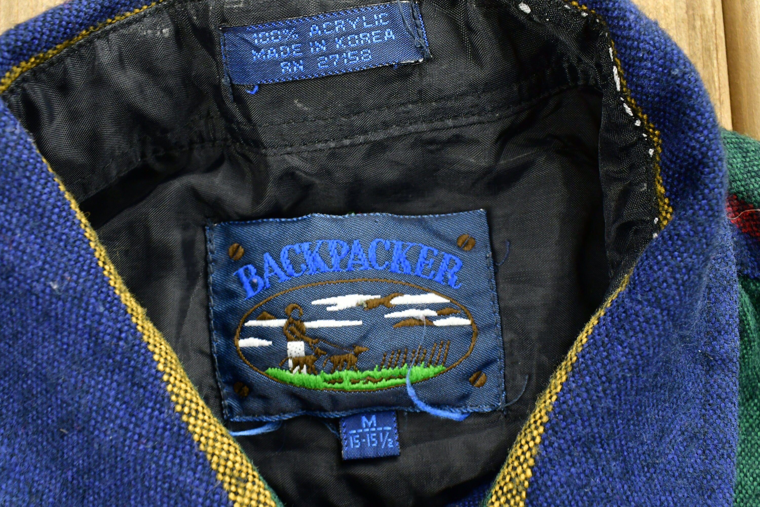 Vintage 90's Backpacker Button Up Shirt