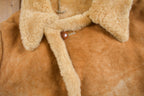 Vintage 1980s Shearling Leather Jacket