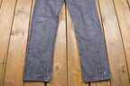 Vintage 1990s Levi's 501 Red Tab Paint Splattered Jeans Size 28 x 31