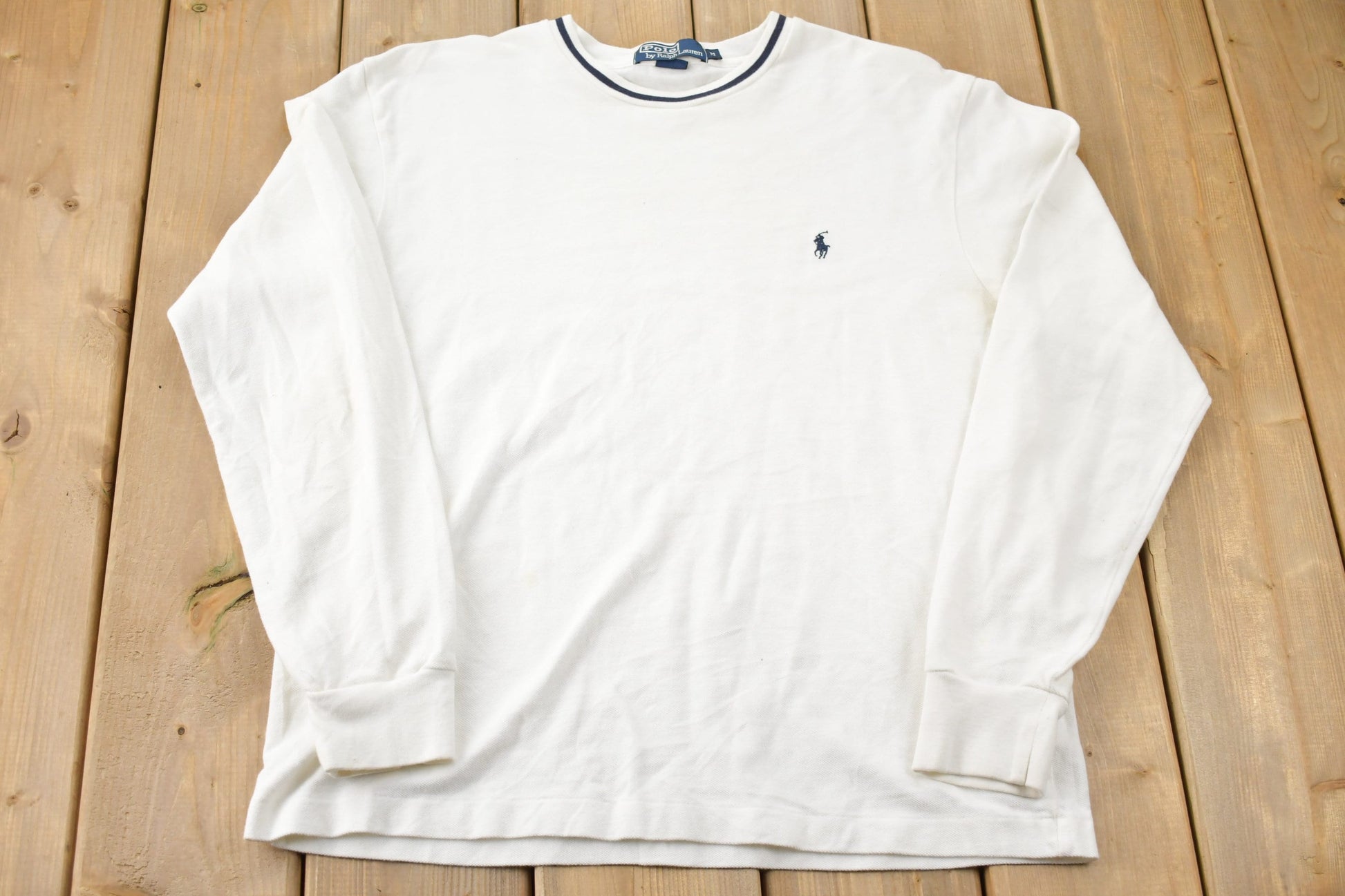 Vintage 1990s Polo by Ralph Lauren Long Sleeve T-Shirt