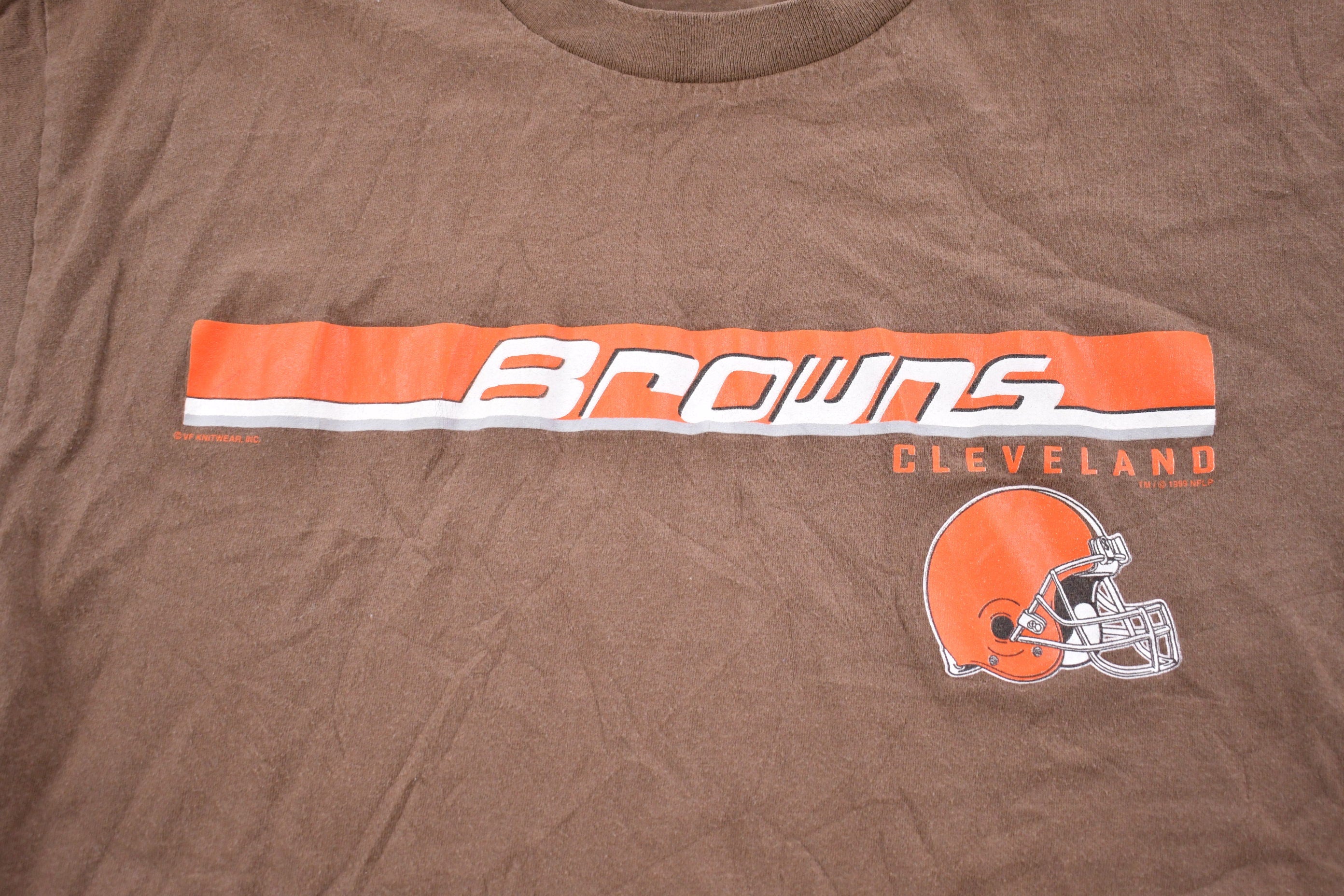 Vintage 1999 Cleveland Browns NFL Graphic T-Shirt