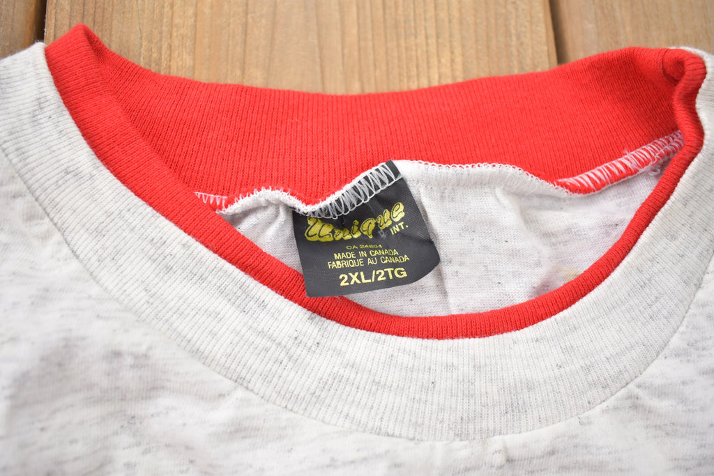 Vintage 1990s Canada Multiple Flags Graphic T-Shirt