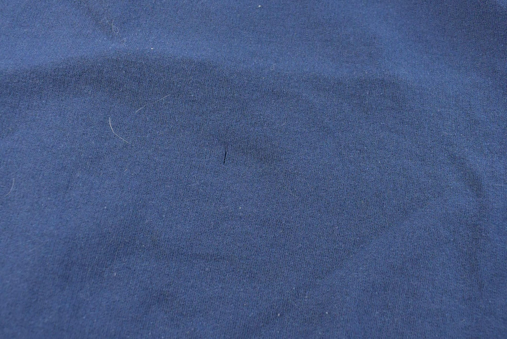Vintage 1990s Hanes Her Way Blank Blue Crewneck Sweatshirt Women's XL