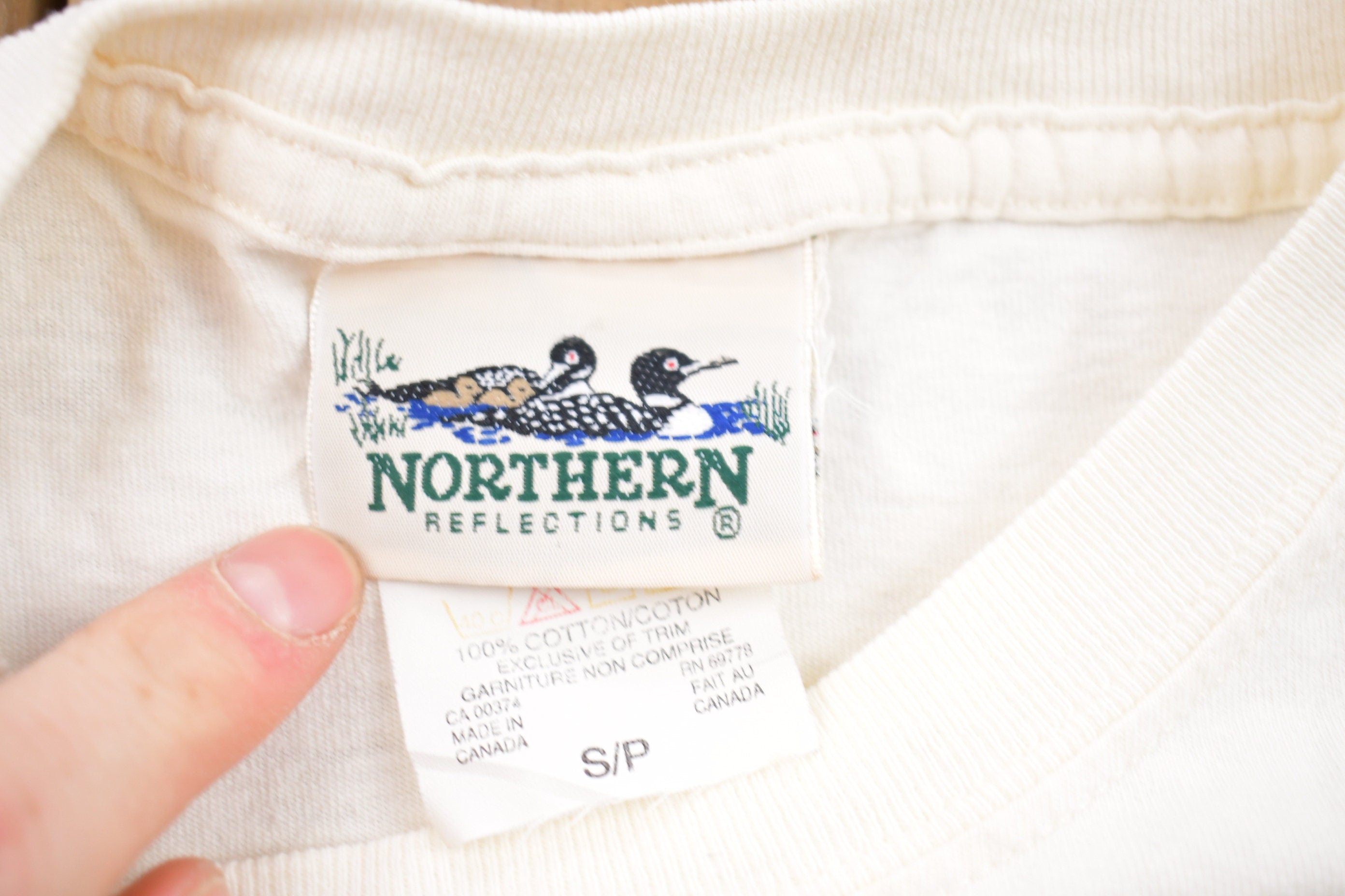 Vintage 1990s Northern Reflections Floral Graphic T-Shirt