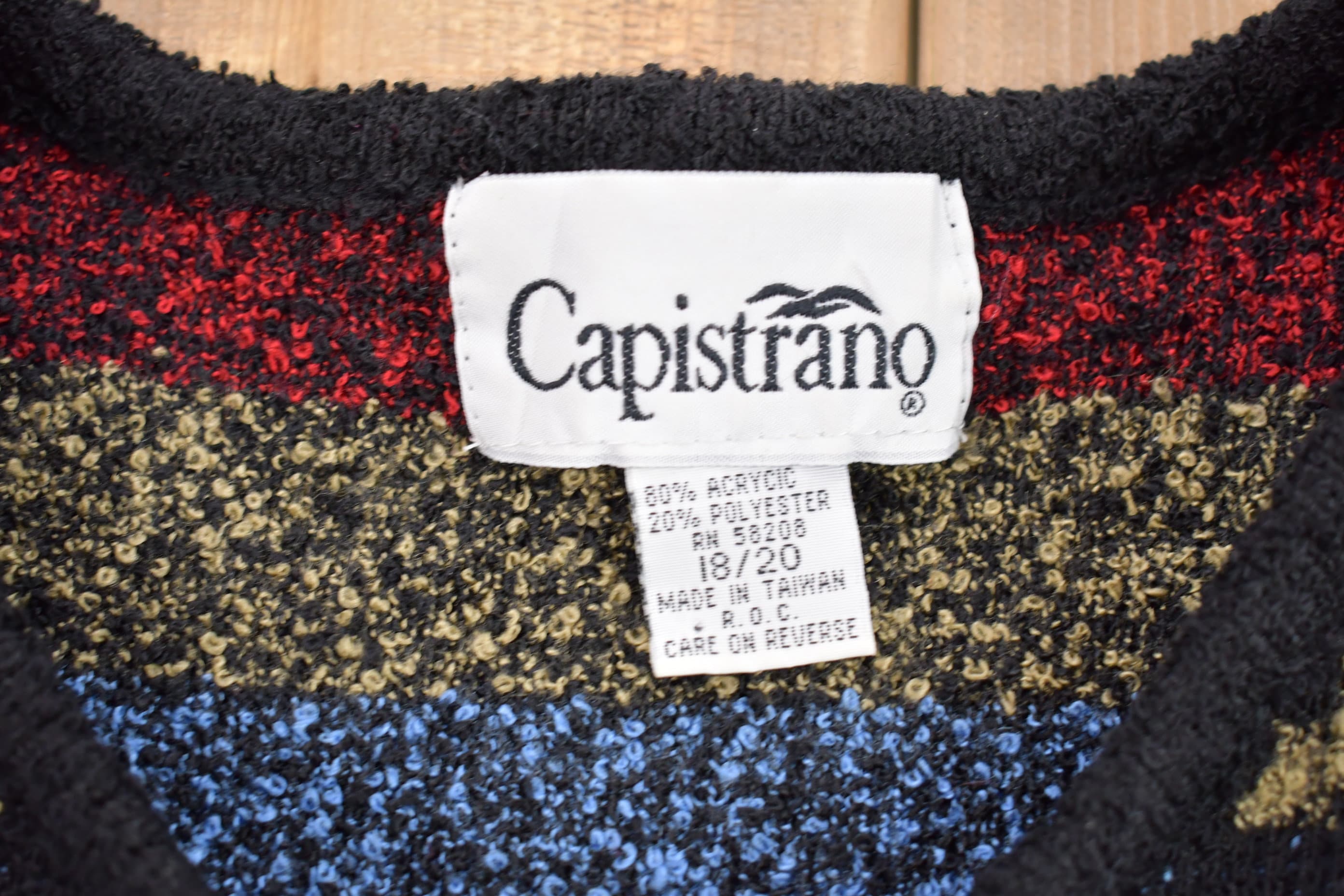 Vintage 1990s Capistrano Knitted Sweater