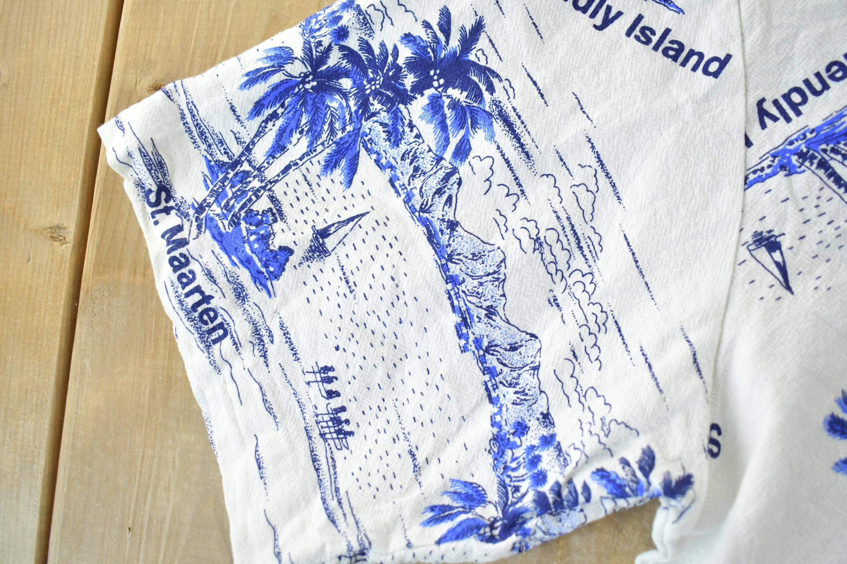 Vintage 1990s St. Maarten Button Up Shirt