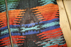 Vintage 1990s Woolrich Aztec Pattern Wool Shell Jacket
