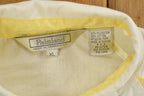 Vintage 1980s Palmland Womens Colour Block Quarter Button Polo Shirt