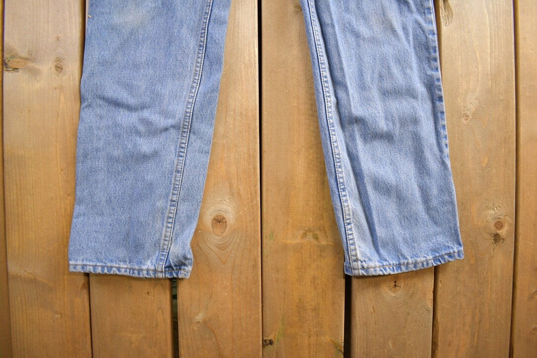 Vintage 1990s Levi's 516 Denim Jeans Size 34x32