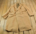 Vintage 1980s Fine Arts Wool Overcoat