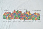 Vintage 1990s St Thomas Floral Single Stitch T-Shirt