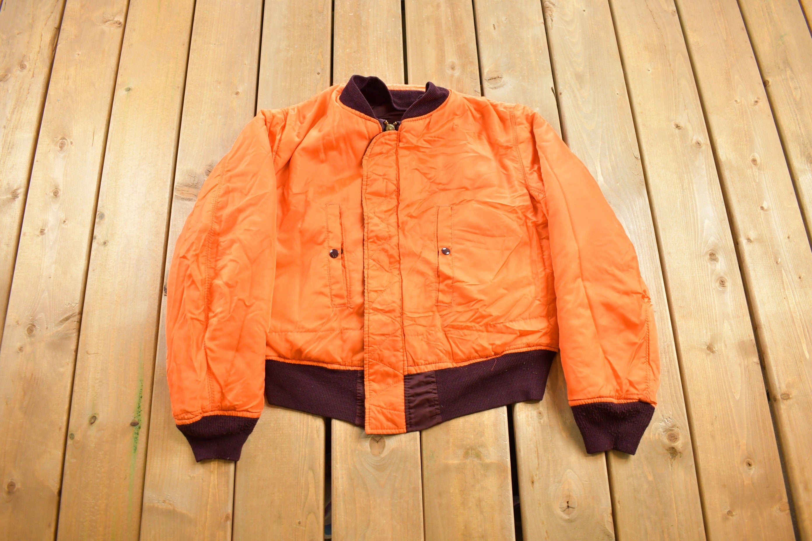 Vintage 2000's Alpha Industries Reversible Bomber Jacket