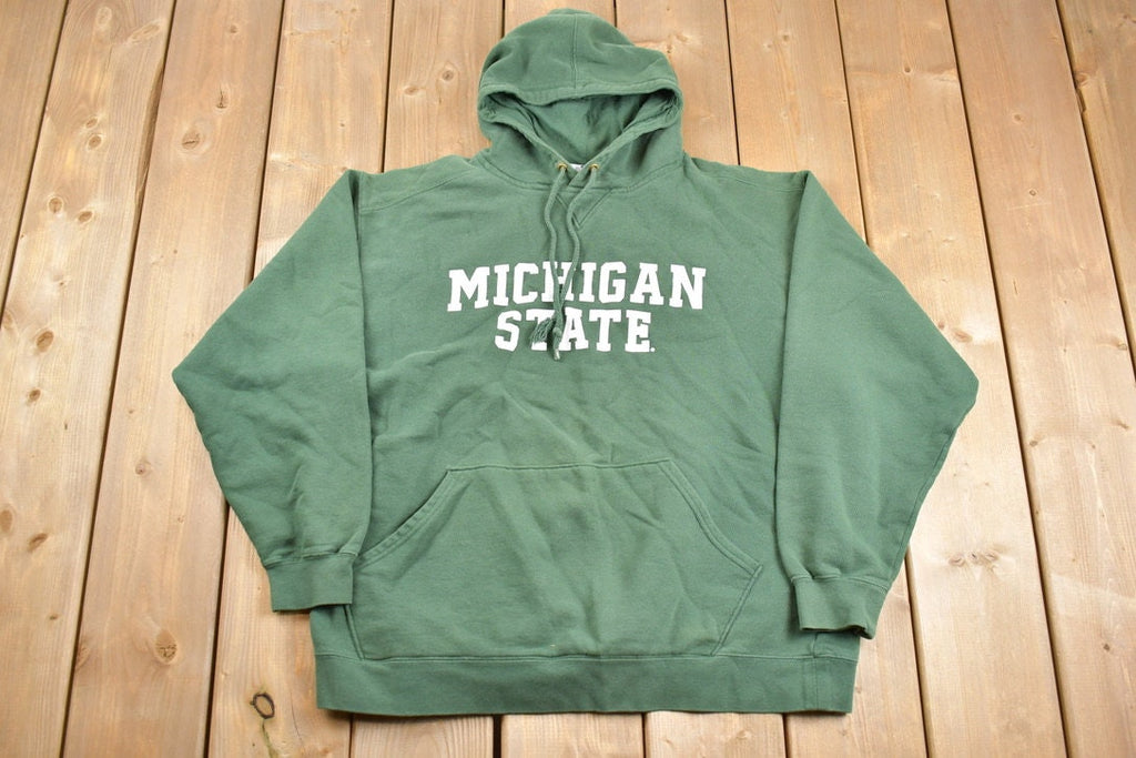 Vintage 1990s Michigan State University Collegiate Hoodie