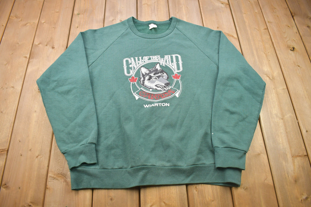 Vintage 1990s Call of the Wild Crewneck Sweatshirt