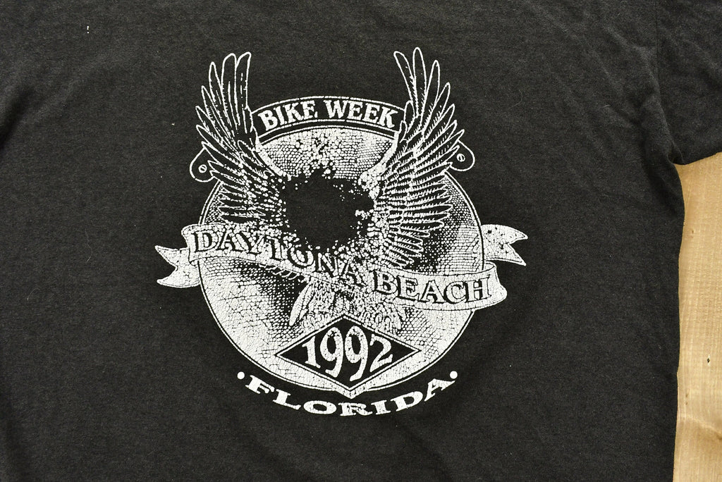 Vintage 1989 Don't Fear The Reaper Daytona Beach Bike Week T-Shirt