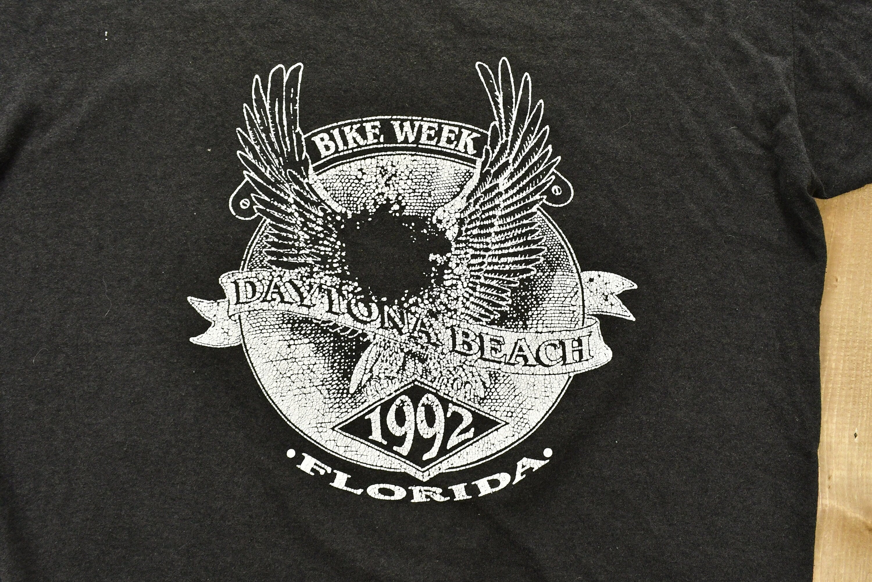 Vintage 1989 Don't Fear The Reaper Daytona Beach Bike Week T-Shirt
