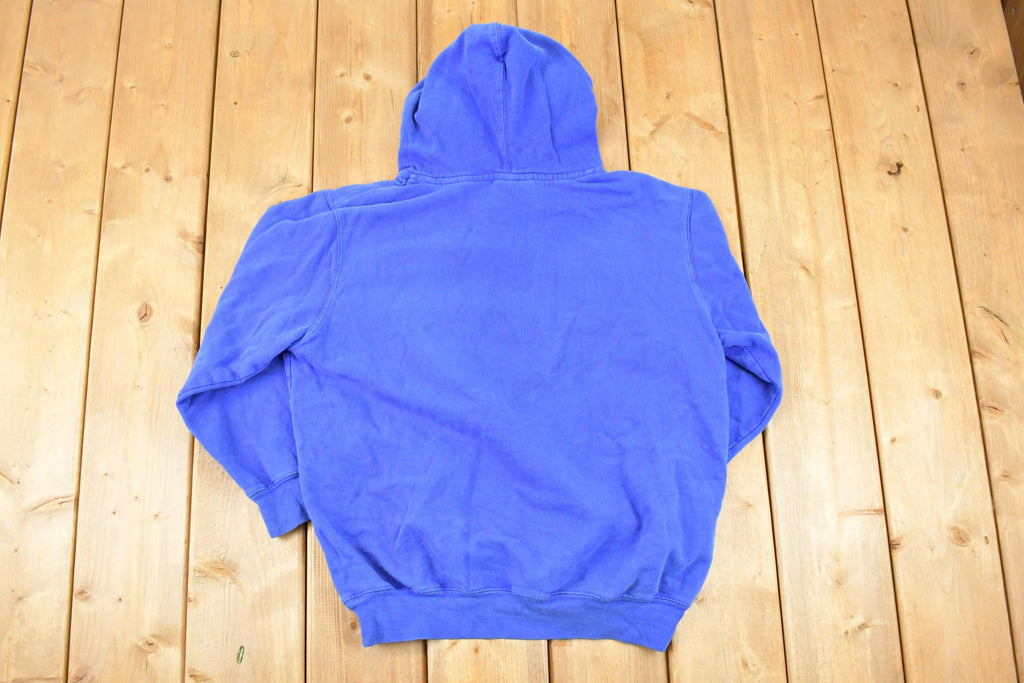 Vintage 1990s Duke University Embroidered Hoodie Sweater Mens M