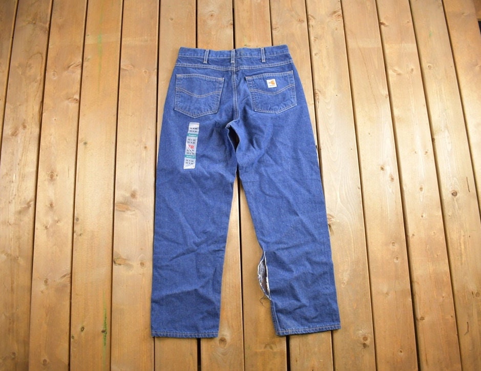 Vintage Y2K Carhartt Blue Jeans Size 32x30