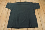 Vintage 1996 Star Wars X-Wing Rogue Squadron All Over Print Graphic T-Shirt Size L Made In USA Single Stitch
