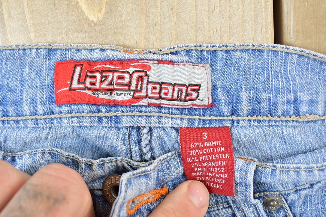 Vintage 1990s Lazer Jean Shorts