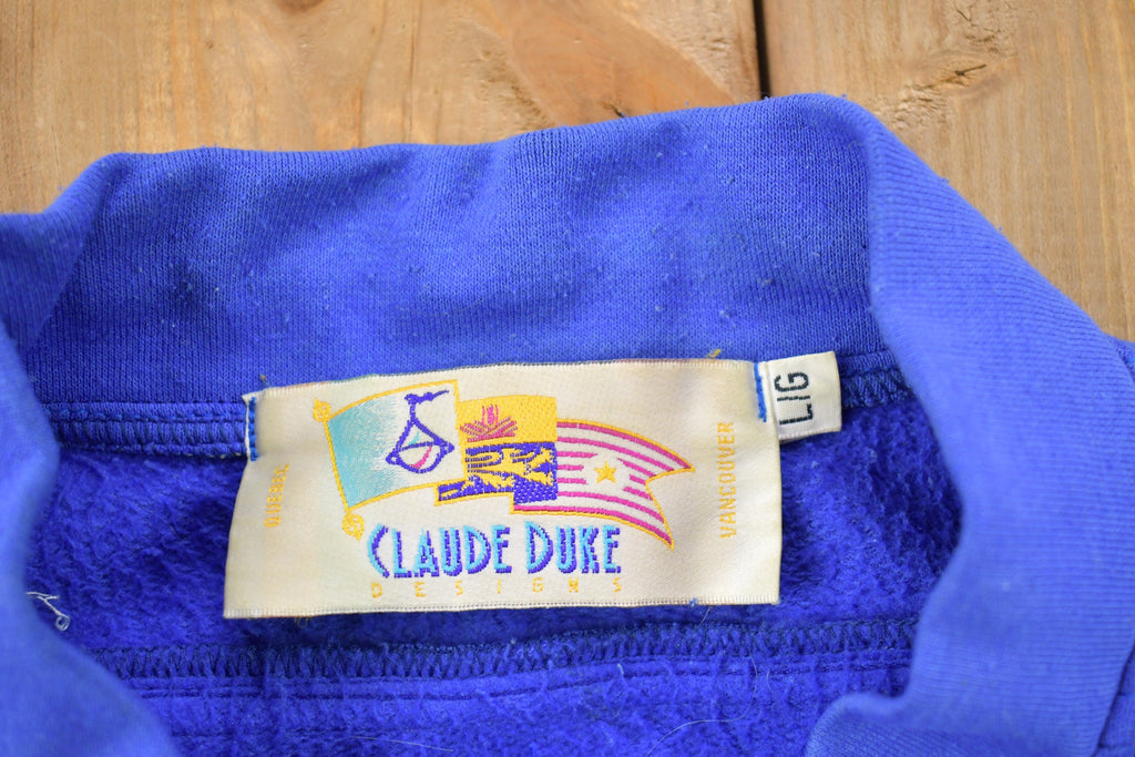 Vintage 1990s Claude Duke Cardigan Sweater