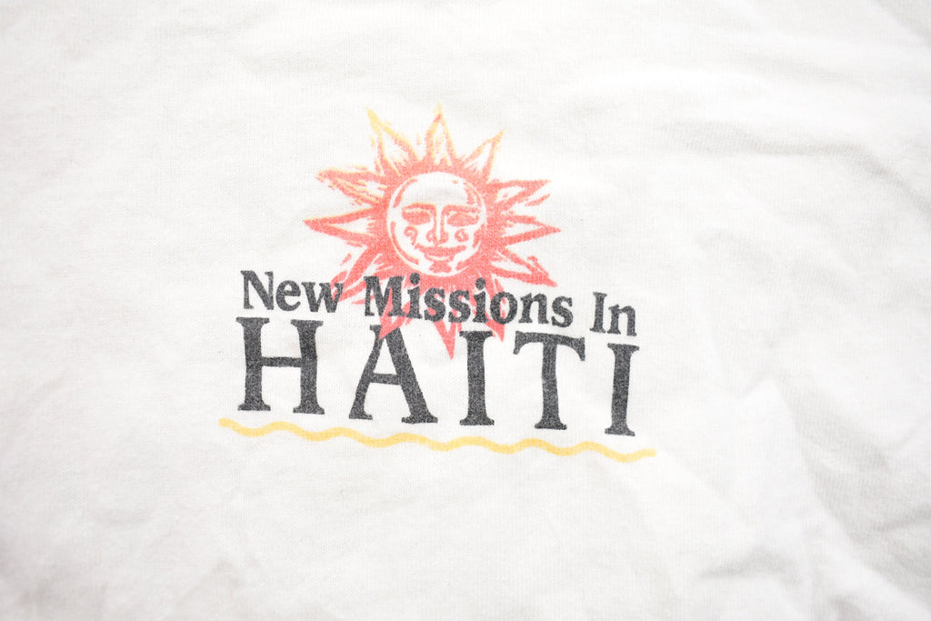 Vintage 1990s Missions in Haiti Souvenir T Shirt