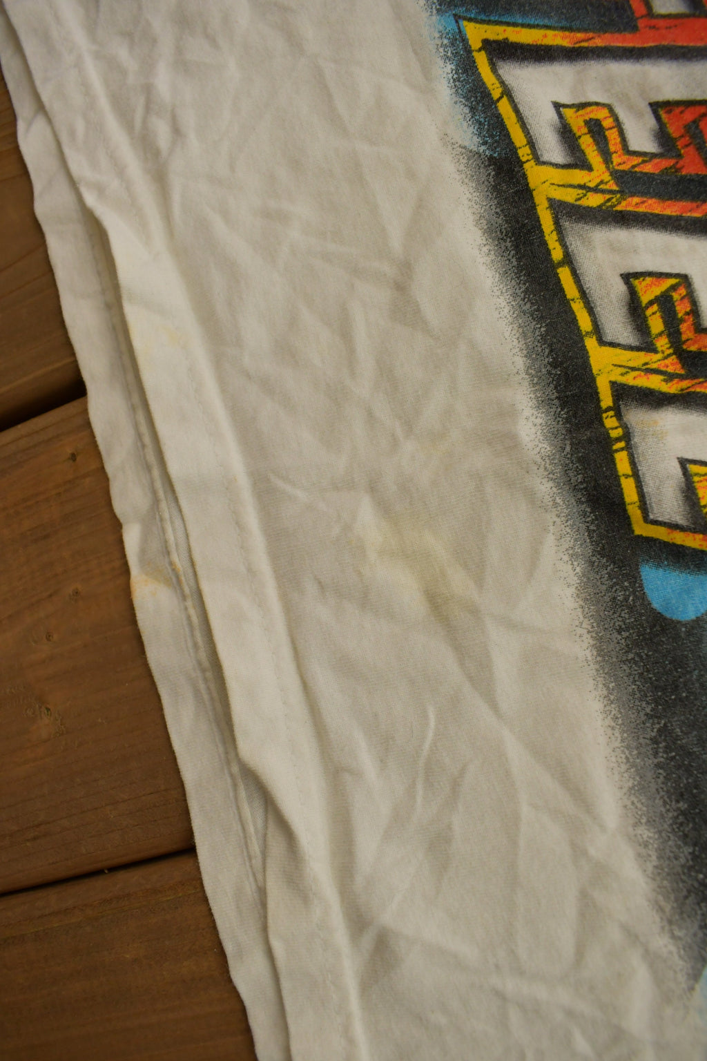 Vintage 2001 Jeff Gordon Blazing Steel All Over Print NASCAR Racing T-Shirt /