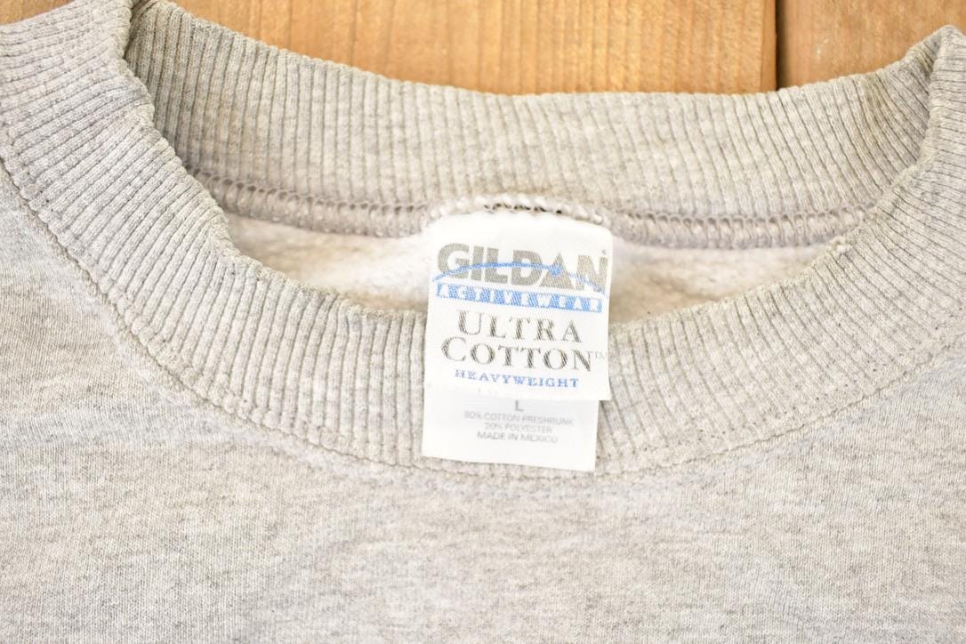 Vintage 1990s Mark's Market Hackensack MN Embroidered Crewneck Sweatshirt Men's L